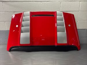 2014-2015 Audi R8 42 Spyder 5.2L Convertible Trunk Lid Cover Red OEM *NOTE*