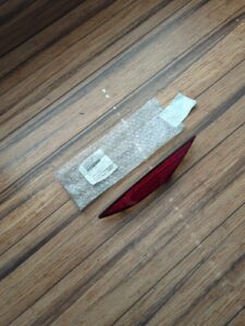 2015-2017 Volkswagen GTI Golf Rear Right Passenger Side Bumper Reflector Lamp