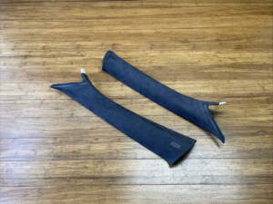 2015-2018 Audi RS7 C7 Interior A Pillar Trim Alcantara Left & Right Set OEM