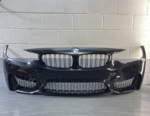 2015-2019 BMW M4 F83 Bumper Cover Black Assembly Front Side OEM *NOTE*
