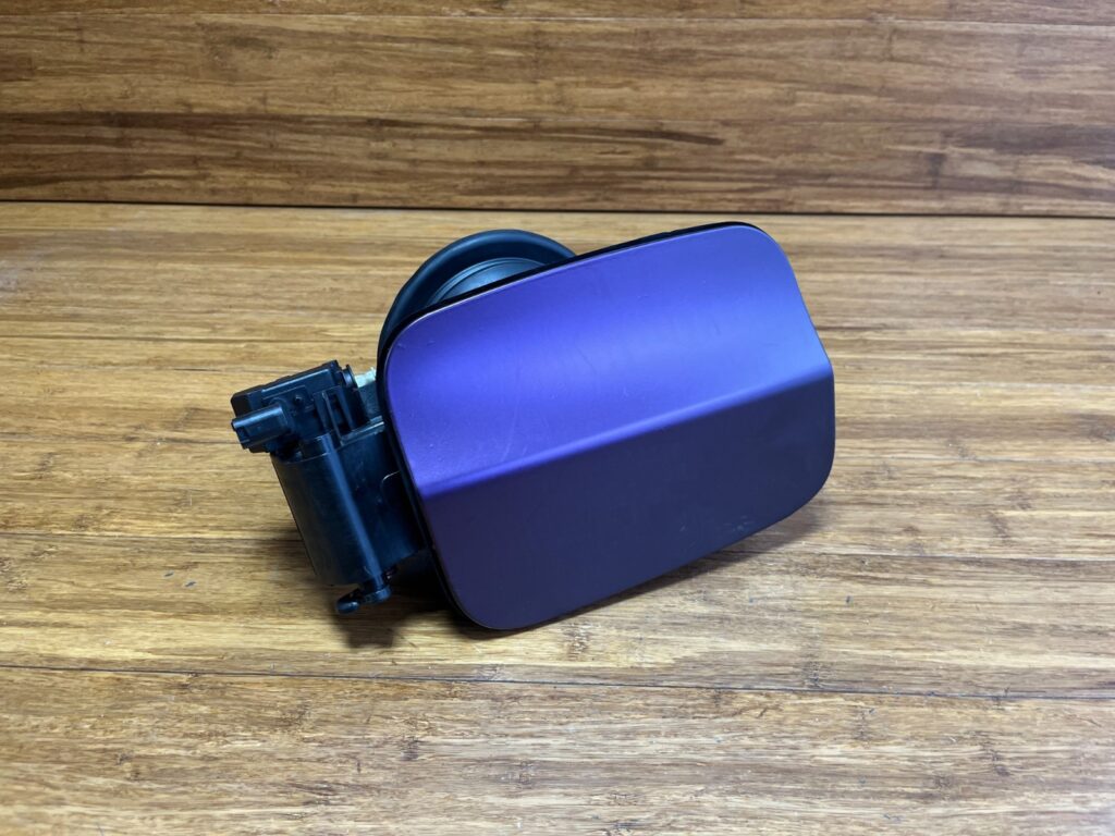 2015-2019 BMW X6M F86 Fuel Tank Flap Cover Pot Black In Purple Film Rear OEM