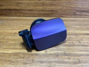 2015-2019 BMW X6M F86 Fuel Tank Flap Cover Pot Black In Purple Film Rear OEM