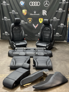 2015-2021 Mercedes C63S AMG W205 Seat Set Front & Rear Nappa Leather OEM *NOTE*