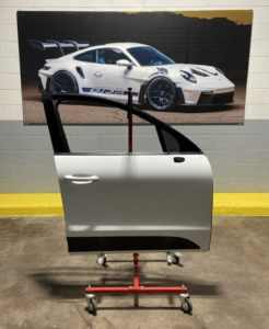 2015-2025 Porsche Macan 95B Front Right Door Panel White LC9A OEM *NOTE