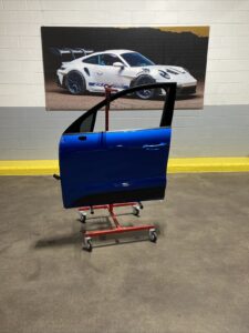 2015-2026 Porsche Macan 95B Front Left Door Shell Sapphire Blue OEM *NOTE*