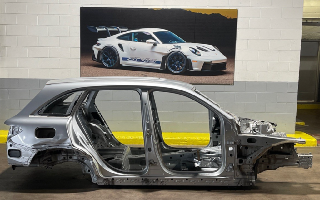 2016-2022 Mercedes GLC300 X253 Quarter Panel Body Frame Cut Rear Left OEM *NOTE*
