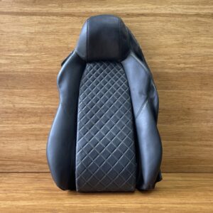 2017-2023 Audi R8 4S Front Right Side Upper Seat Cushion Black Leather OEM