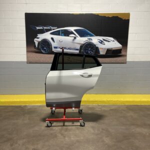 2018-2022 BMW X2 F39 Rear Left Side Door Assembly White 8491729 OEM *NOTE*