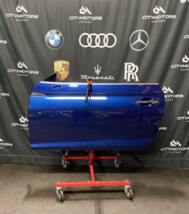 2018-2024 Audi A5 B9 Cabrio Door Shell Assembly Front Left Blue LX5Q OEM *NOTE*