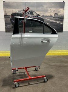 2019-2022 Mercedes A220 V177 Rear Left Door Shell Digital White OEM *NOTE*