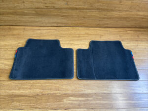 2019-2024 BMW M3 G80 G20 M Performance Rear Left & Right Floor Mat Black OEM