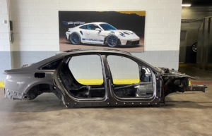 2019-2025 Audi A8L D5 Rear Left Quarter Panel Structure Cut Gray LX7H OEM *NOTE*