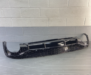 2020-2024 Audi RS Q8 4M Bumper Lower Valance Panel Spoiler Rear Black OEM *NOTE*