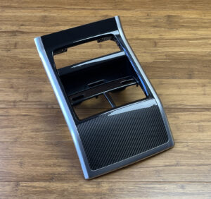 2020-2025 BMW M8 F93 Rear Center Console Climate Panel Carbon Trim OEM *NOTE*