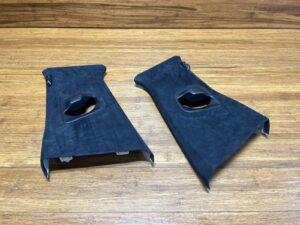 2021-2023 BMW M5 F90 Front Left & Right B Pillar Panel Alcantara Set of 2 OEM