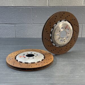 2021-2026 BMW M2 G87 Brake Disc Rotor Rear Left & Right 5K Miles Set of 2 OEM