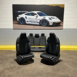 2022-2024 Audi S3 8Y Interior Set Front & Rear Seats Leather Black OEM