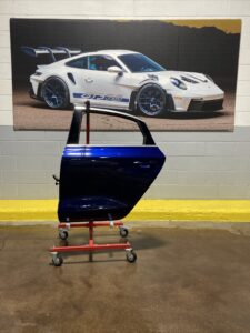 2022-2024 Audi S3 8Y Rear Left Door Blue w/o Glass Original OEM *NOTE*