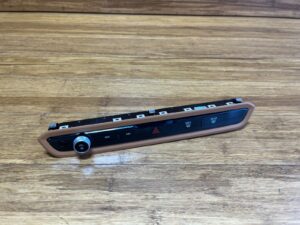 2022-2025 BMW 430I G26 Front Console Radio & Climate Control Switch Cognac OEM