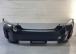 2023-2025 BMW M2 G87 Bumper Cover Black Metallic Rear Side 7887593 OEM *NOTE*