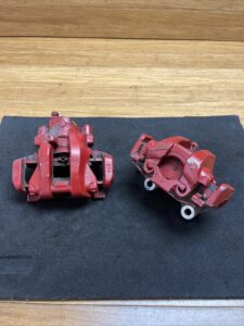 2007-2018 Mercedes W218 W212 CLS Rear Left & Right Brake Caliper Set OEM