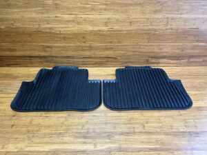 2009-2015 Audi A4 S4 Rubber Floor Mat Front Left & Right Side Set of 2 OEM