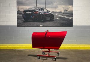 2011-2015 Audi R8 42 Front Left Door Panel Brilliant Red Genuine OEM *NOTE*
