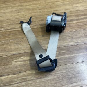 2011-2018 BMW X3 F25 Front Right Seat Belt SeatBelt Retractor Beige OEM