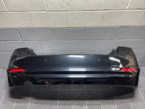 2012-2015 BMW 328i F30 Rear Bumper Cover Panel Trim Black OEM Genuine *NOTE*