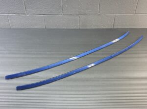 2012-2018 BMW 330i F30 Left & Right Roof Rail Molding Blue Set of 2 OEM *NOTE*