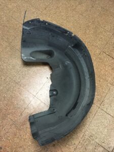 2013-2019 Mercedes GLS450 GL550 X166 Rear Right Inner Fender Liner 5K Miles!