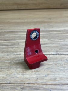 2014-2015 Audi R8 42 Spyder Right Connector Plate Red Bracket Mount OEM