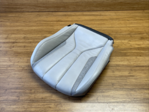 2014-2017 BMW i8 I12 Front Right Lower Seat Cushion Leather Gray OEM *NOTE*