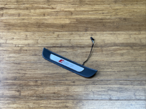 2014-2018 Audi RS7 C7 Sill Plate Illuminated Scuff Panel Rear Left Door OEM