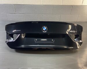 2014-2019 BMW F32 440i Rear Trunk Lid Hatch Deck Black OEM Genuine *NOTE*