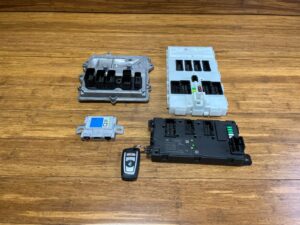 2014-2020 BMW M4 F83 ECU DME LTE KEY REM FEM Control Module Set of 5 OEM
