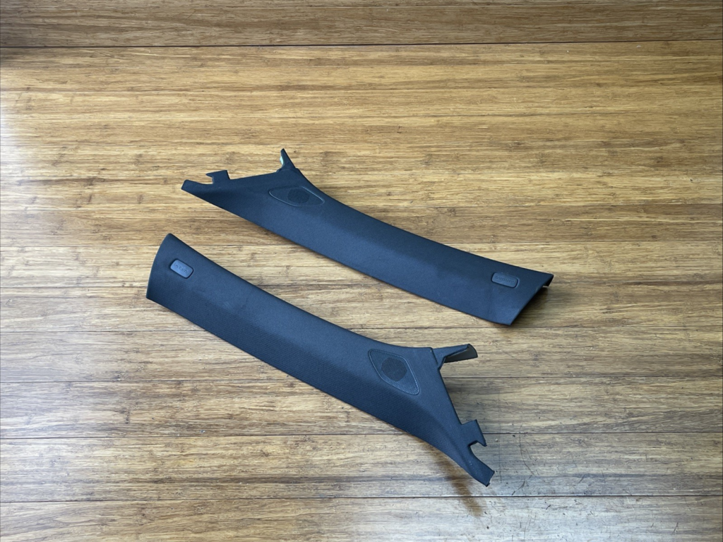 2015-2020 Audi S3 8V A-Pillar Upper Trim Black Front Left & Right Set of 2 OEM