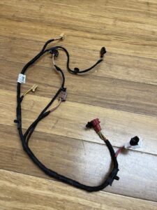 2016-2018 Audi Q7 4M 3.0L Front Seat Black Rest Adjustment Harness OEM