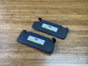 2016-2022 BMW X1 F48 Sun Visor Black Front Right & Left Side Set Of 2 OEM