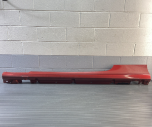 2017-2023 Mercedes C 300 C205 Left Side Rocker Molding Panel Red OEM *NOTE*