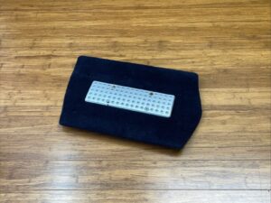 2017-2024 Ferrari Portofino F164 Right Floor Foot Rest Carpet Rug Blue OEM *NOTE