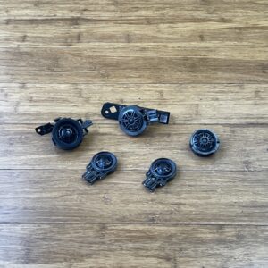 2017-2025 Audi Q7 4M 2.0L AWD Tweeter Speaker Black Set Of 5 4M0035399Q OEM