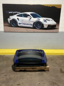 2018-2020 Ferrari Portofino Convertible Top Roof Assembly Blue OEM *NOTE*