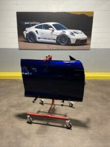 2018-2025 Audi RS5 F5 Sportback Front Right Door Navarra Blue Metallic OEM *NOTE