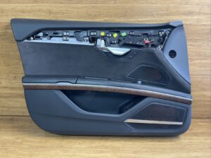 2019-2022 Audi A8 S8 D5 Front Left Door Interior Panel Card Trim Alcantara OEM