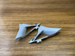 2019-2025 Audi A8L D5 3.0L C Pillar Panel Trim Cover Rear Left & Right Set OEM