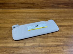 2019-2025 BMW X7 G07 Sun Visor W/ Mirror Alcantara Front Right White OEM