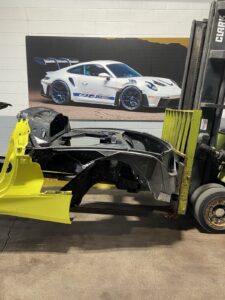 2020-2021 Chevy Corvette StinGray Coupe Rear Left Quarter Body Yellow OEM