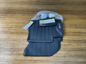 2020-2026 Audi SQ7 Floor Mat Carpet Rubber Black Front & Rear Set Of 2 OEM