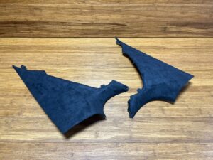 2021-2023 BMW M5 F90 Rear Left & Right C Pillar Panel Alcantara Set of 2 OEM